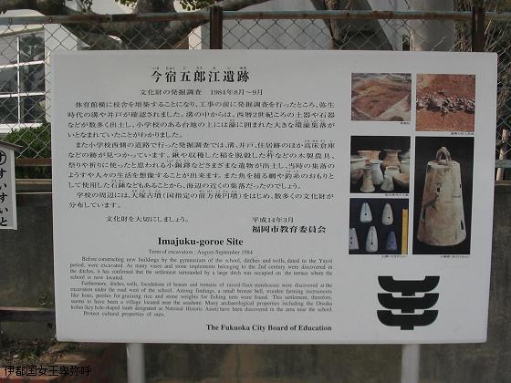 今宿五郎江遺跡